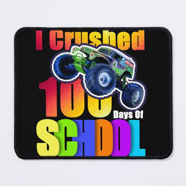 Item preview, Kids I Crushed 100 Days Of School Boys Monster Truck designed and sold by sprintmoon.