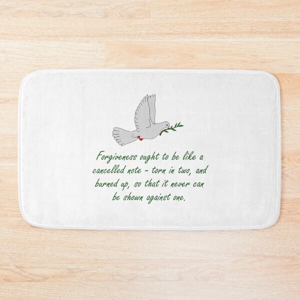 Item preview, Forgiveness Ought To Be Like A Cancelled Note - Forgiveness Quotes designed and sold by CrankyOldDude.