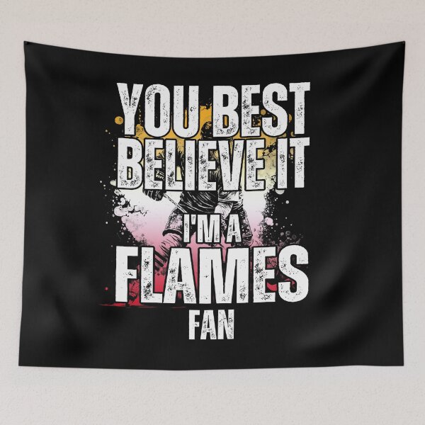 Item preview, Calgary Flames Fan - Hockey designed and sold by MoonsmileProd.