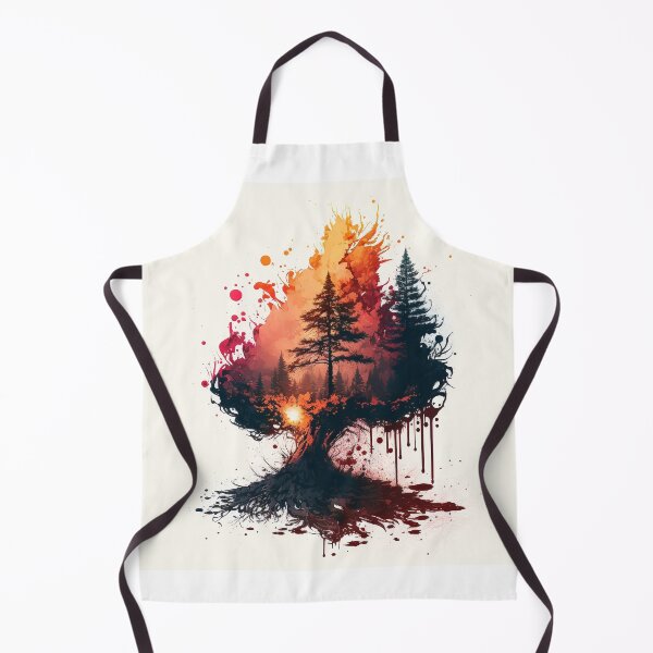 Item preview, Forest on fire designed and sold by Lyubas.