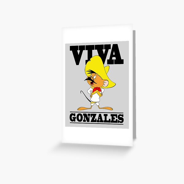 Speedy Gonzales Art Print Greeting Card by CheChain