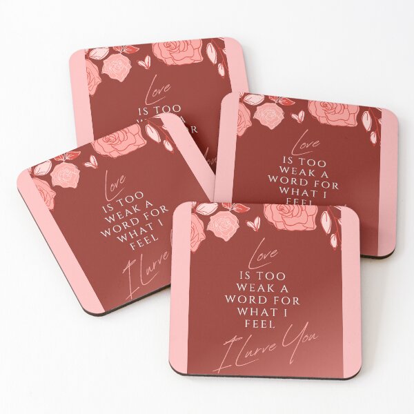 Item preview, Love  is too weak a word  for what I feel, I lurve you designed and sold by Abhitha Mohan.