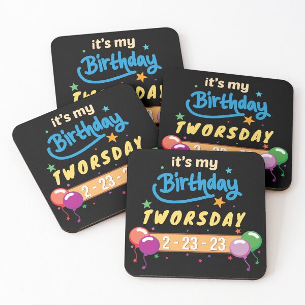 Item preview, It’s My Birthday Tworsday Thursday 2 23 23 retro  designed and sold by Luxury-Outfits.