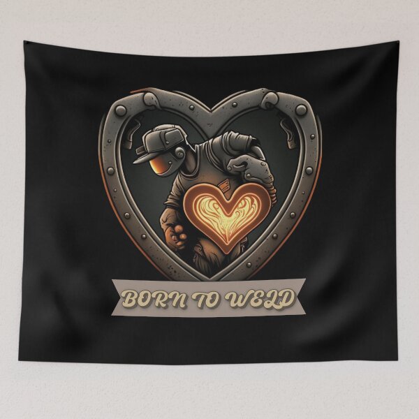 Item preview, Born to Weld Cartoon Welder || Love My Job || Gift designed and sold by Cr4ftyCreations.