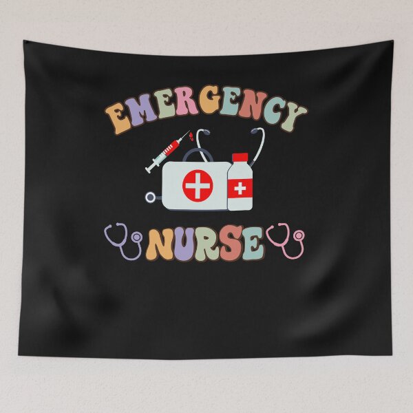 Item preview, ER Nurse Emergency Room Cute Nurse School Women Men Nursing designed and sold by ZANNIX.