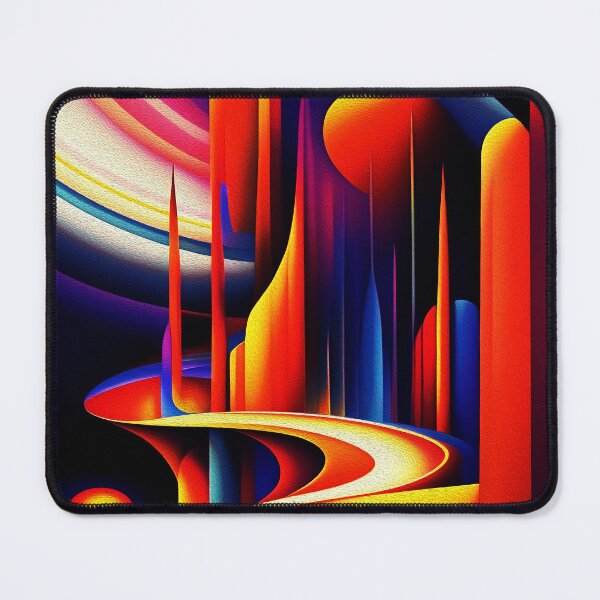 Item preview,  Vibrant and Colorful Abstract Oil Painting Art designed and sold by Trendy Valley .