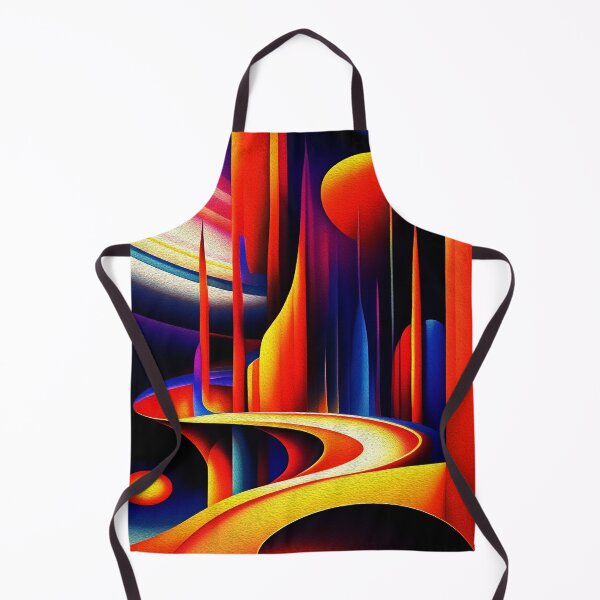 Item preview,  Vibrant and Colorful Abstract Oil Painting Art designed and sold by Trendy Valley .