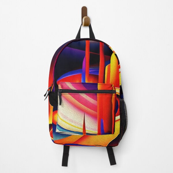 Item preview,  Vibrant and Colorful Abstract Oil Painting Art designed and sold by Trendy Valley .
