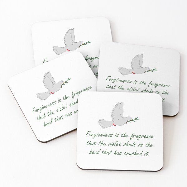 Item preview, Forgiveness Is The Fragrance - Forgiveness Quotes designed and sold by CrankyOldDude.