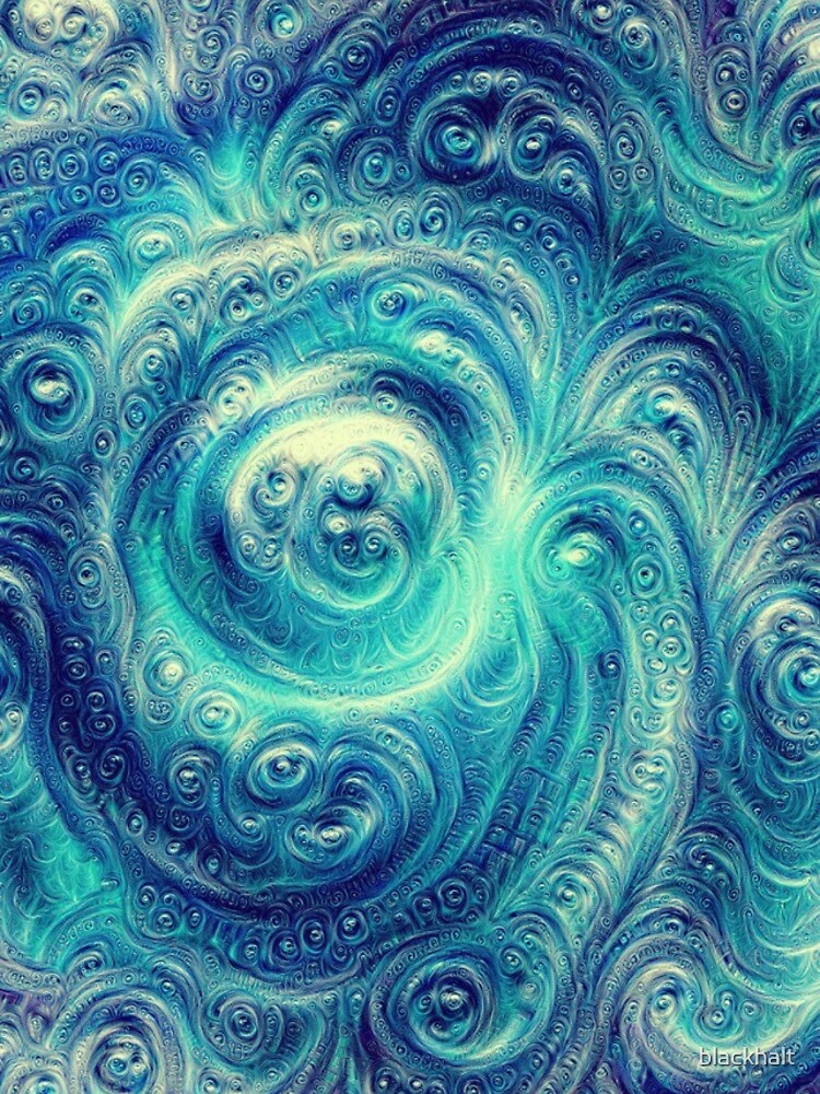 Thumbnail 5 of 5, iPhone Case, Cyclone #DeepDream designed and sold by blackhalt.