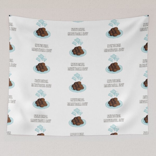 Item preview, National Meatball Day Yummy designed and sold by Fransyn.