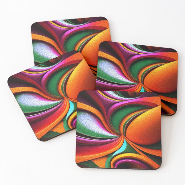 Item preview, Lively and Radiant Abstract Oil Painting with Vibrant Colors designed and sold by Trendy Valley .