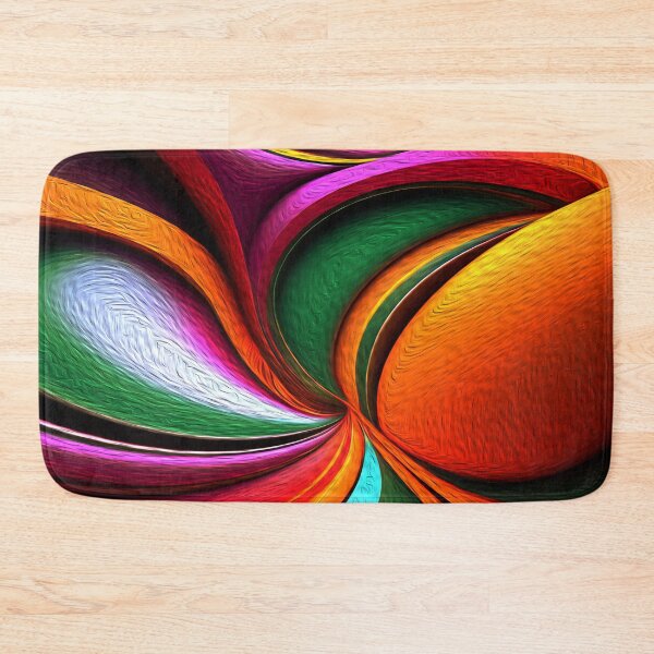 Item preview, Lively and Radiant Abstract Oil Painting with Vibrant Colors designed and sold by Trendy Valley .