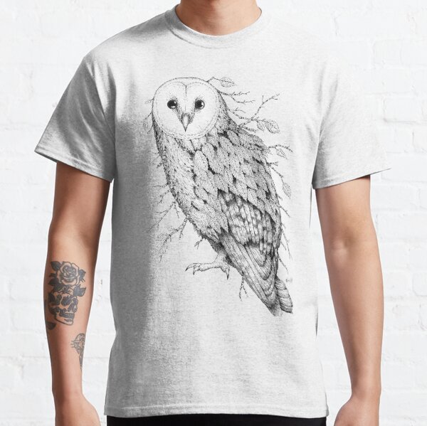 Leaf Barn Owl Classic T-Shirt