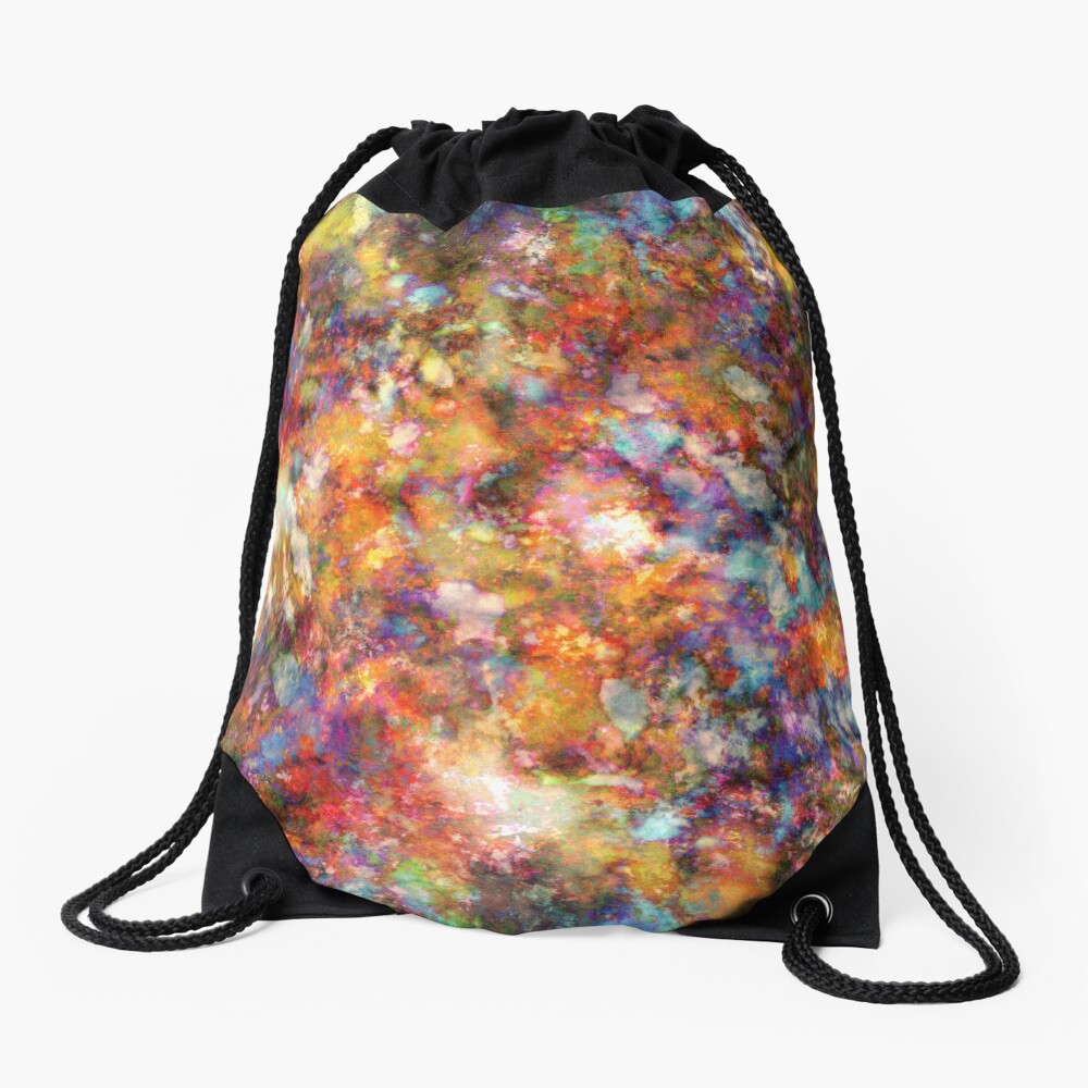 Walking the old pathway Drawstring Bag