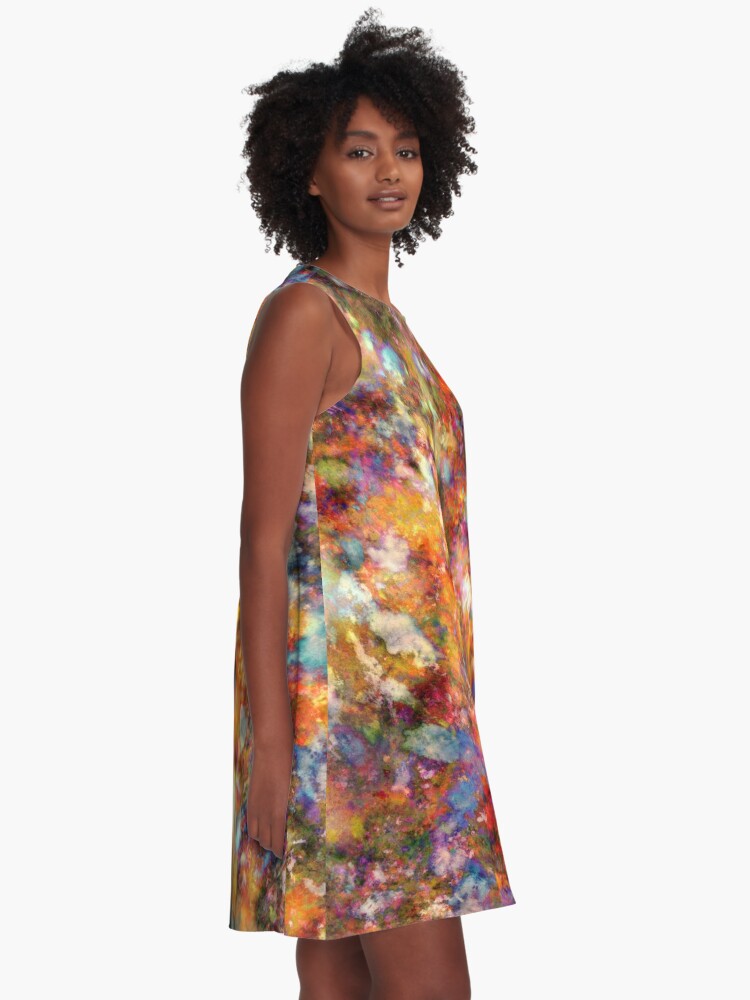 Alternate view of Walking the old pathway A-Line Dress