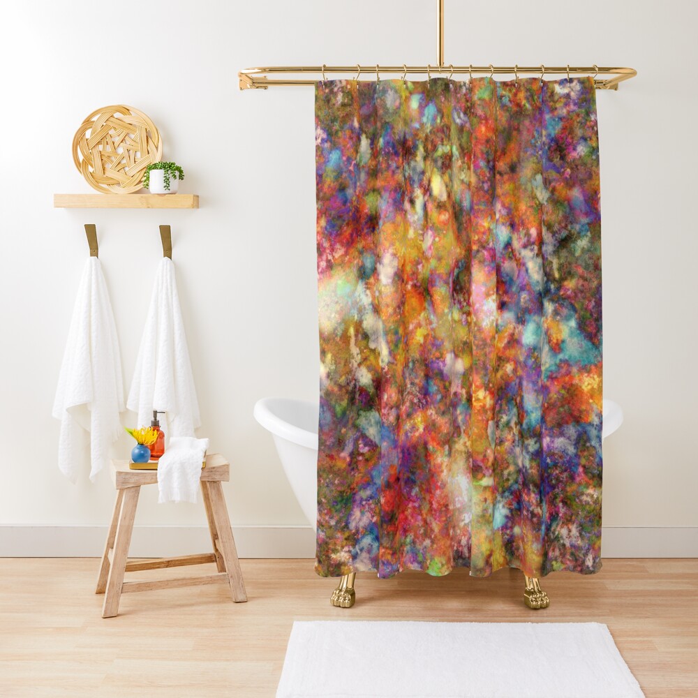 Walking the old pathway Shower Curtain