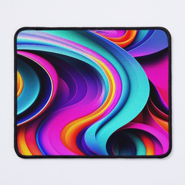 Item preview, Vibrant and Dynamic Abstract Oil Painting with Radiant Hues designed and sold by Trendy Valley .