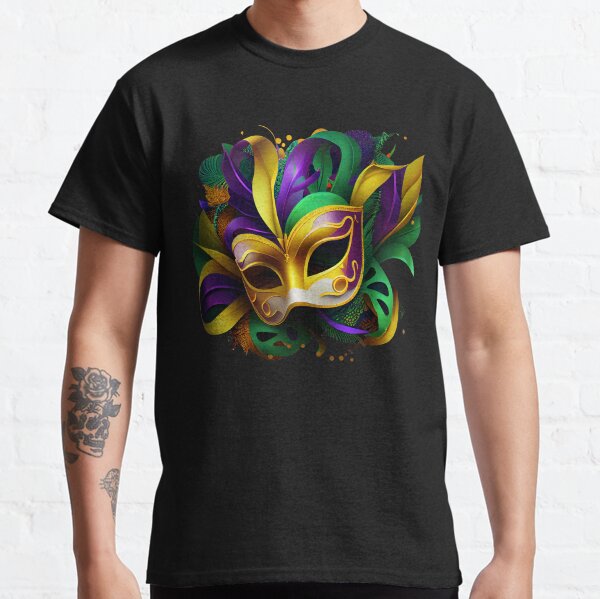 Mardi Gras 2023 Mask Classic T-Shirt