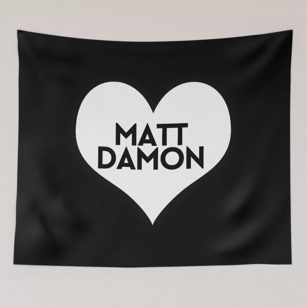 Item preview, Love Matt Damon designed and sold by Itsheartshop.