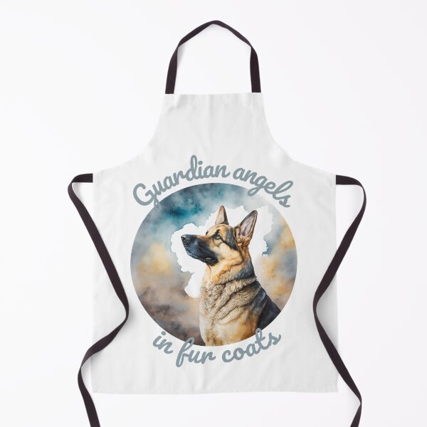 Item preview, German Shepherd - Guardian Angels In Fur Coats designed and sold by VectorBurn.