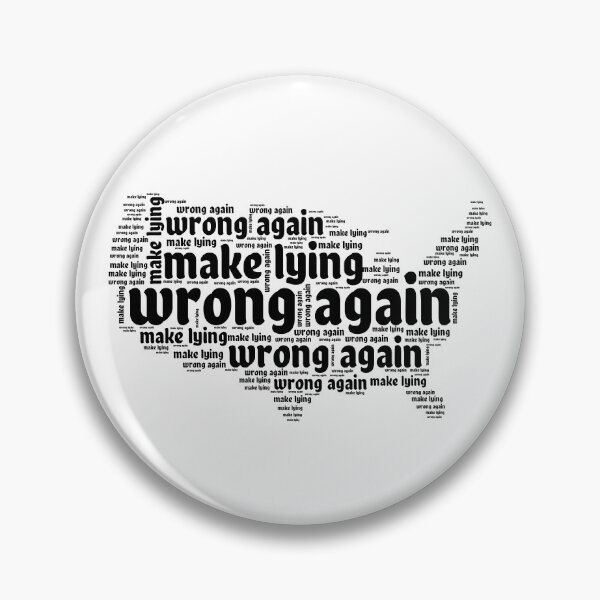 Item preview, Make Lying Wrong Again designed and sold by GrumpyFella.