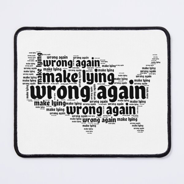 Item preview, Make Lying Wrong Again designed and sold by GrumpyFella.