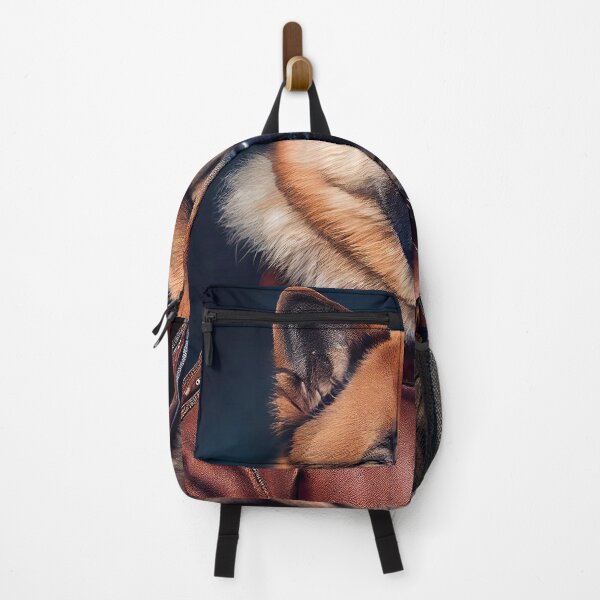 Item preview, Akita wearing leather jacket - Dog Breed Portrait designed and sold by Nalaxation.