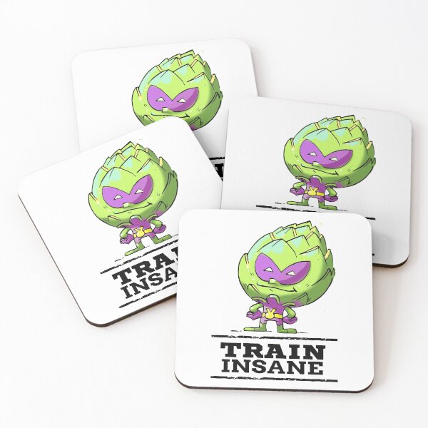 Item preview, Train Insane Artichoke Alien Workout Bodybuilding Planet 9 designed and sold by ProjectX23.