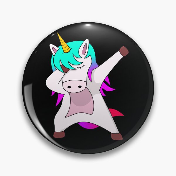 Item preview, Super cute dabbing unicorn, colorful unicorn, cute unicorn designed and sold by SnorbelDesign.