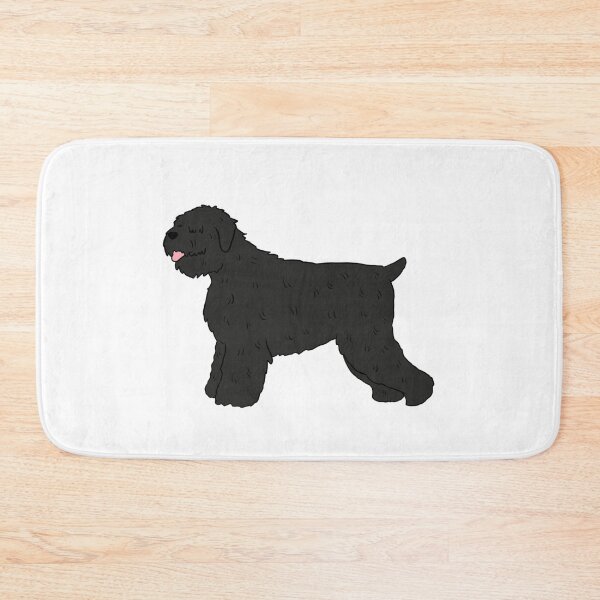 Item preview, Black russian terrier cute illustration  designed and sold by Yarafantasyart.