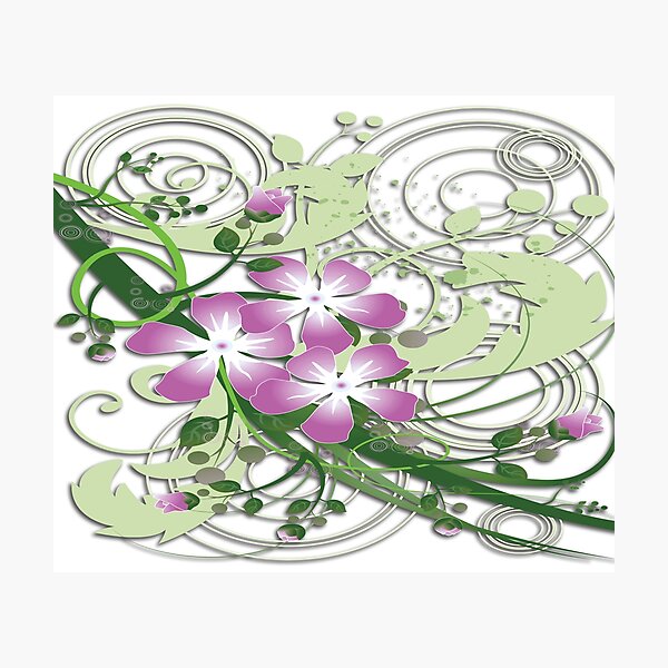 Artikelvorschau, schöne digitale Grafik der Blume entworfen und verkauft von Phubase Subsakul.