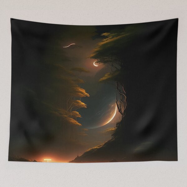 Item preview, Moonlit Amazon designed and sold by D3monic.