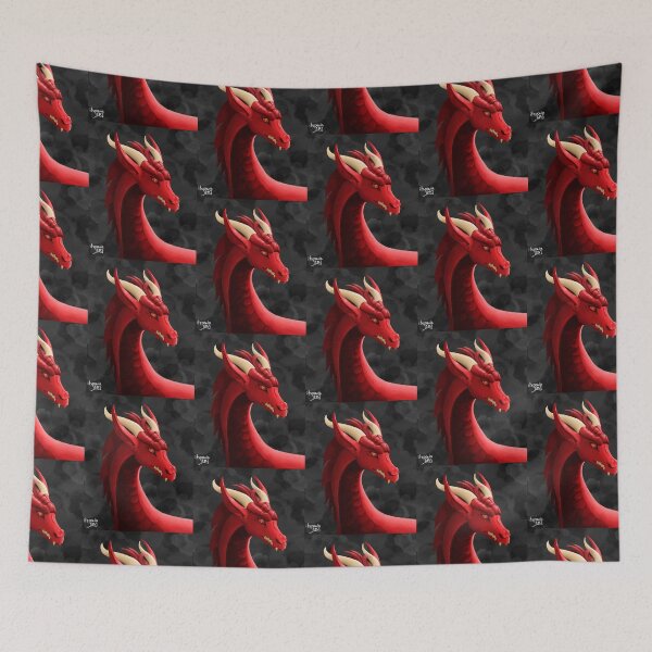 Item preview, Zafira, the dragon (black background) designed and sold by ItsPaulaaArt.