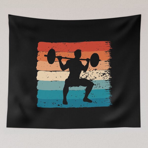Item preview, Weightlifting Retro Vintage - Gym Fitness Lovers Gift designed and sold by Creative Angel.