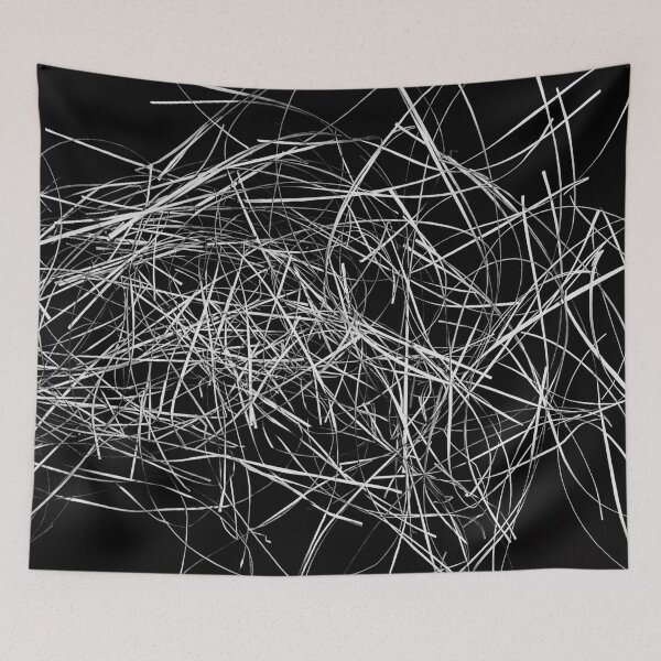 Item preview, Black and White Linear Abstract Art Photography 2 designed and sold by Geoff Treagus.