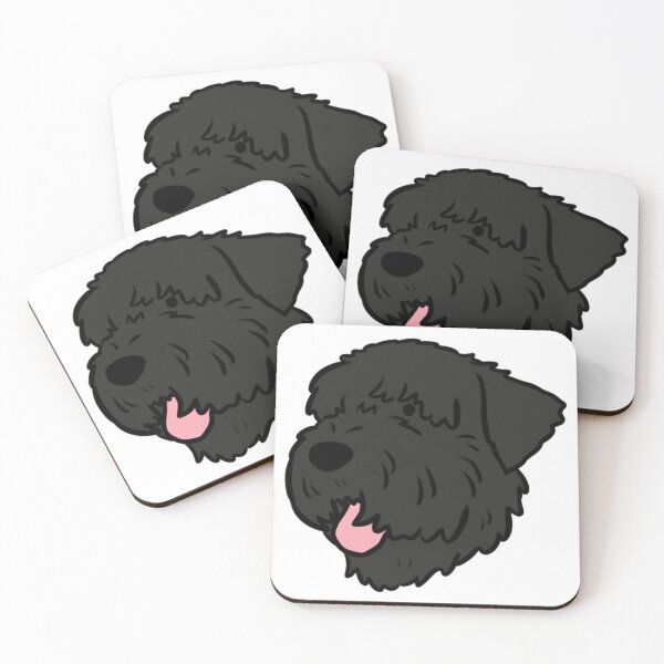 Item preview, Black russian terrier cute illustration  designed and sold by Yarafantasyart.