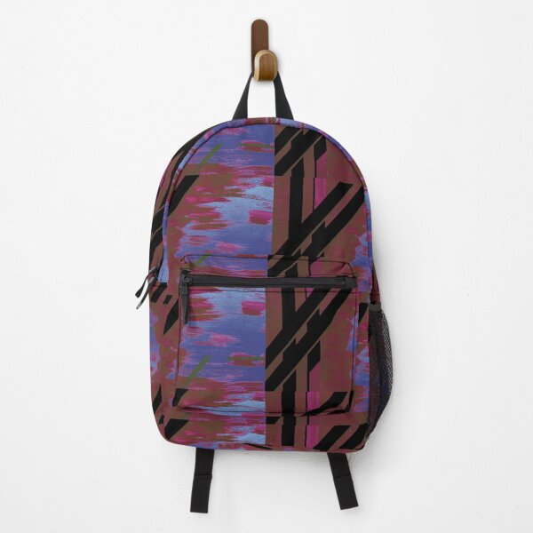 Item preview, Bamboo grove in Magenta and Flouresent Blue designed and sold by BlackArtichoke.