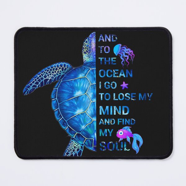 Item preview, And To The Ocean I GO To Lose My Mind And Find My Soul designed and sold by sprintmoon.