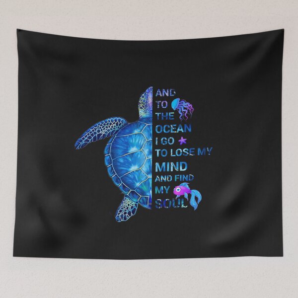 Item preview, And To The Ocean I GO To Lose My Mind And Find My Soul designed and sold by sprintmoon.