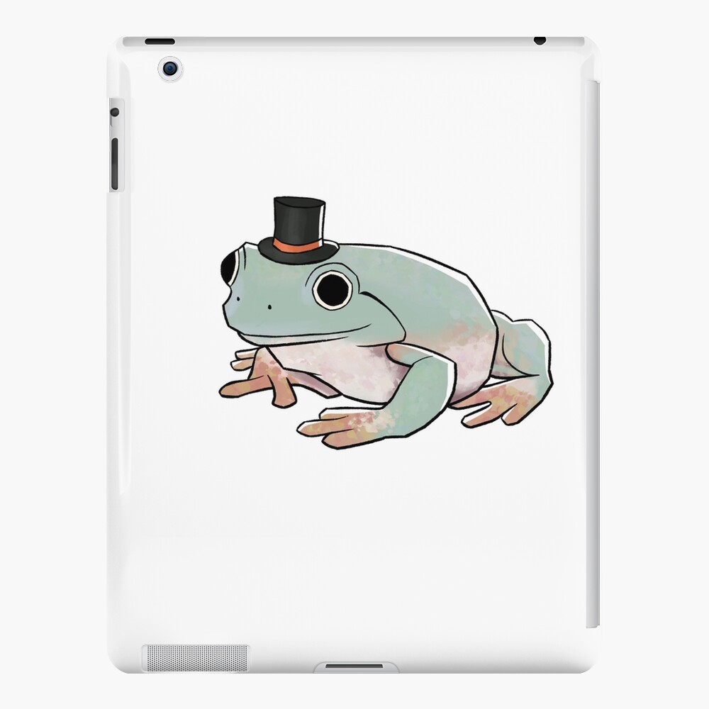Frog wearing a top hat Sticker for Sale by Ellendotcom