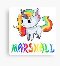 Marshall Unicorn Metallbild