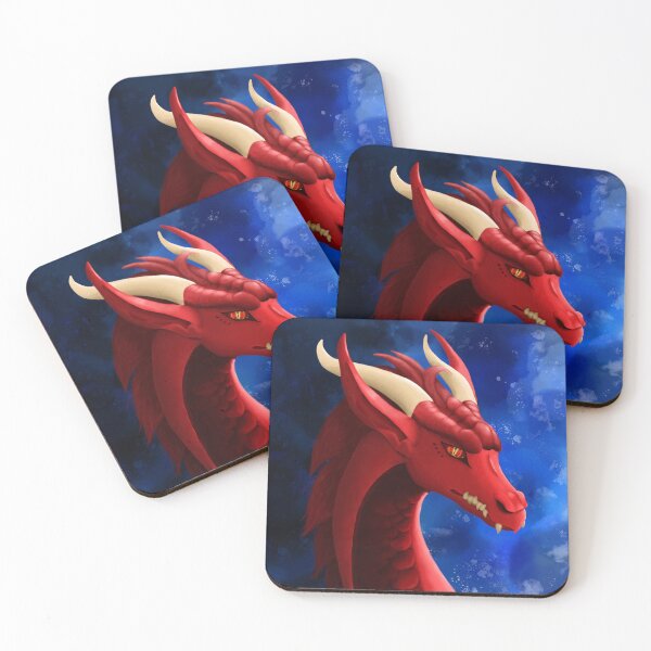 Item preview, Zafira, the dragon (blue background) designed and sold by ItsPaulaaArt.