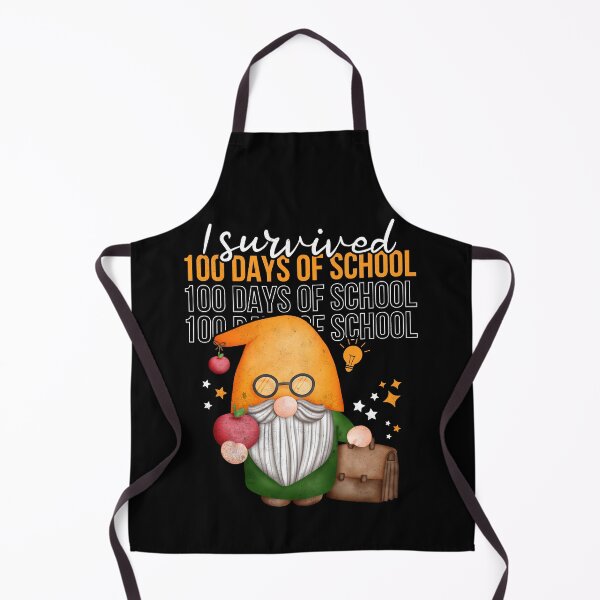Item preview, I survived 100 Days of School 100th Day of School Teacher Gnome designed and sold by Zulfiqqar.