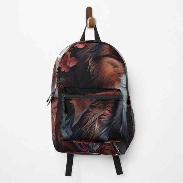 Item preview, Australian Shepherd wearing leather jacket - Dog Breed Portrait designed and sold by Nalaxation.