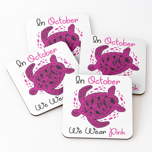 Item preview, In October We Wear Pink designed and sold by sprintmoon.