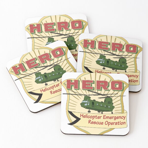 Item preview, HERO Helicopter Emergency Rescue Operation designed and sold by SpicyAviator.