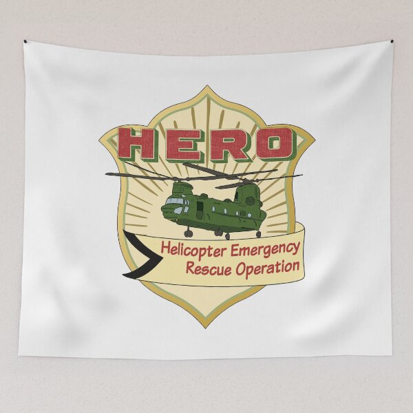 Item preview, HERO Helicopter Emergency Rescue Operation designed and sold by SpicyAviator.