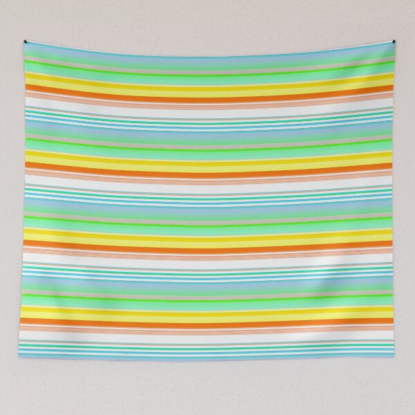 Item preview, Summer colors striped | summer color palette striped designed and sold by lausn.