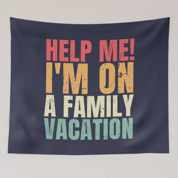 Item preview, Help Me I'm On A Family Vacation Funny Family Matching designed and sold by 74ninetees.